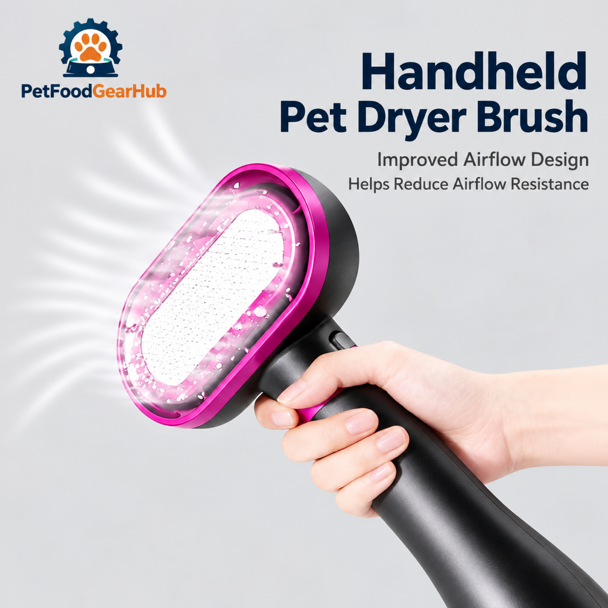 PetFoodGearHub pet dryer brushes product view