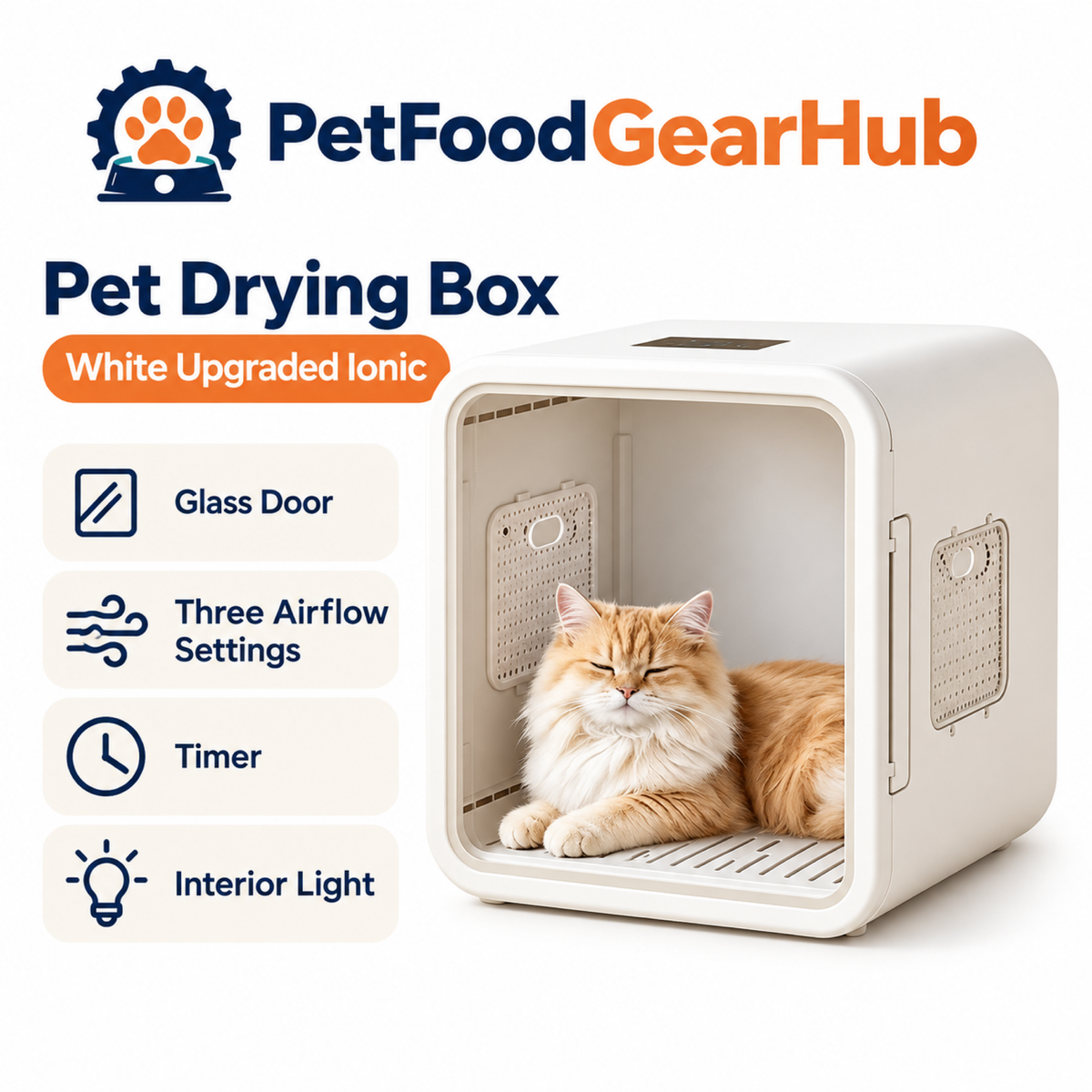 PetFoodGearHub pet drying boxes product view