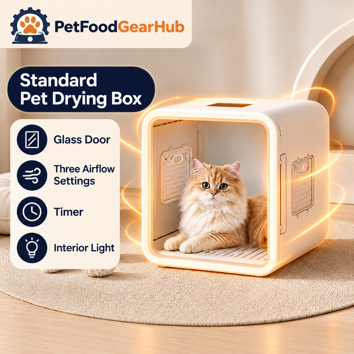 PetFoodGearHub pet drying boxes product view