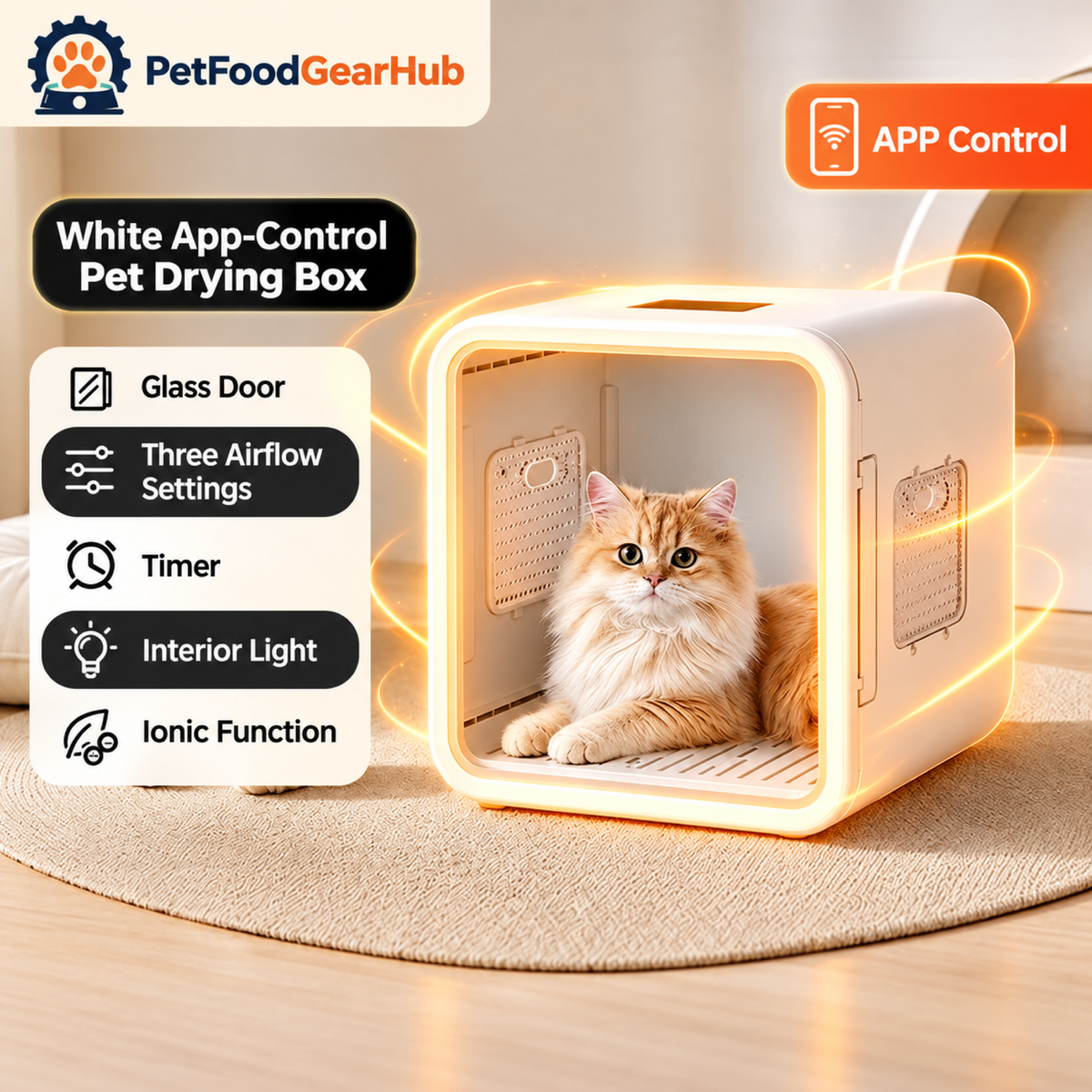 PetFoodGearHub pet drying boxes product view