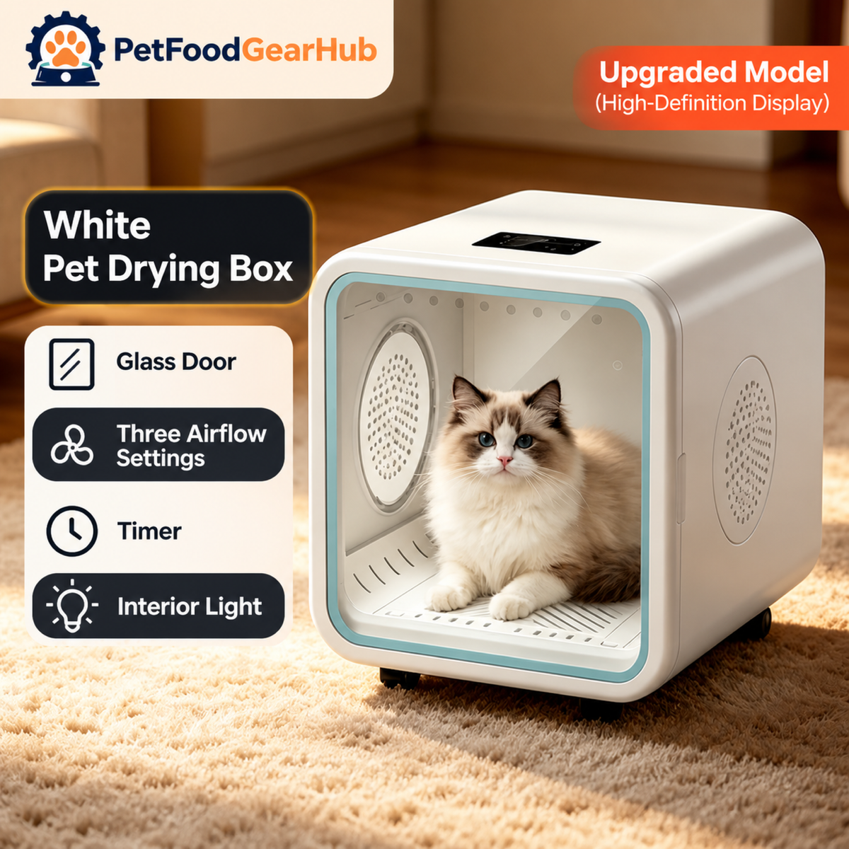 PetFoodGearHub pet drying boxes product view