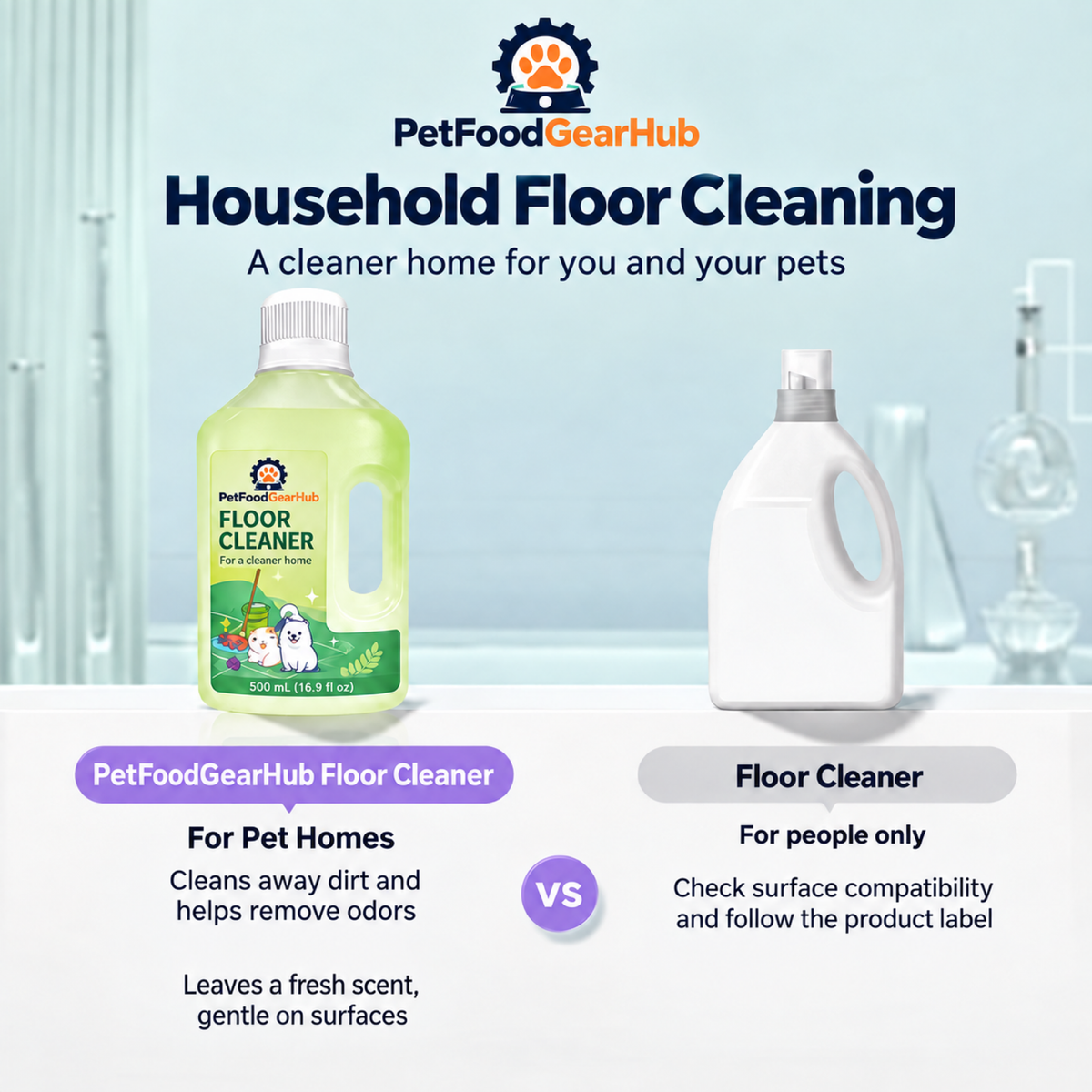 PetFoodGearHub pet floor cleaner comparison