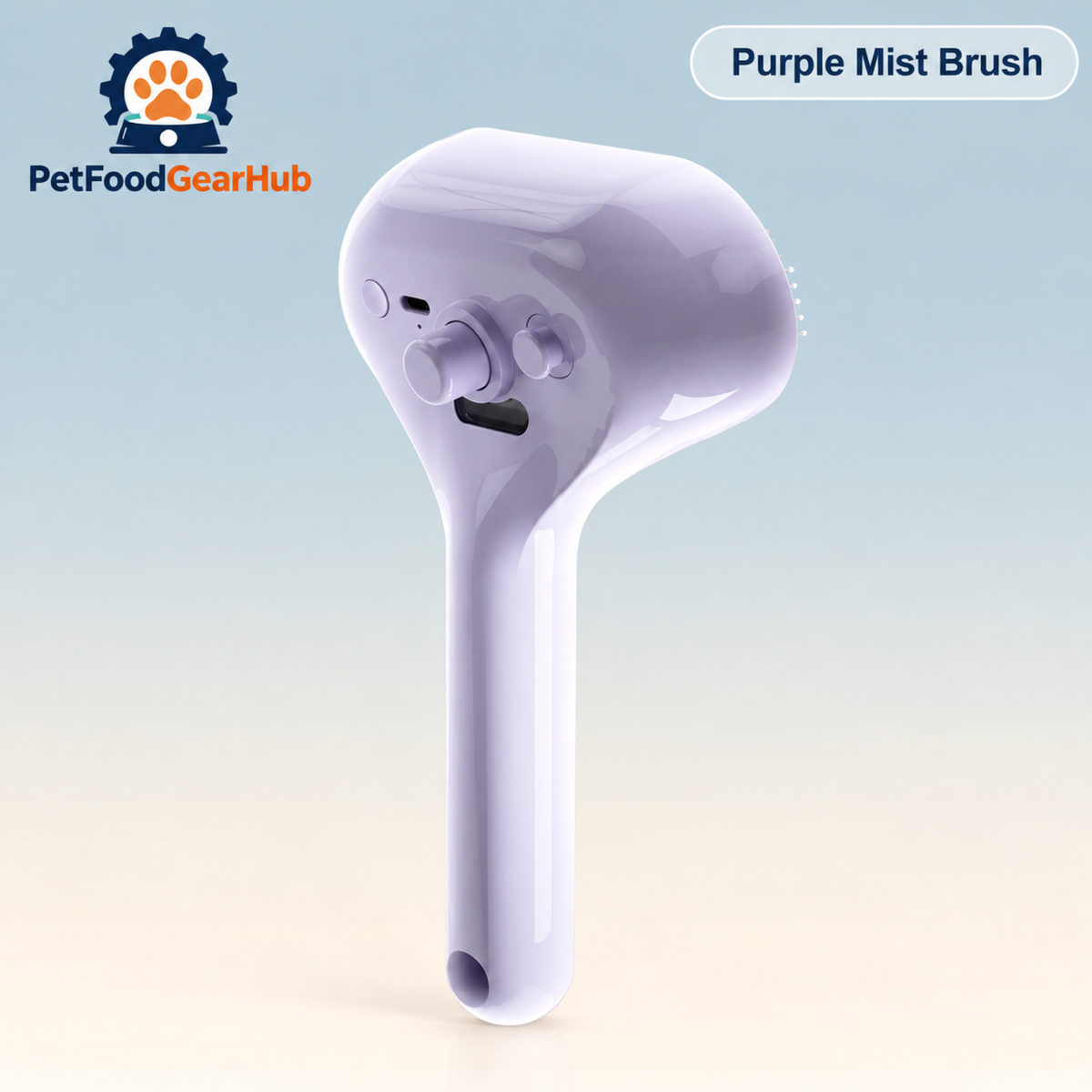 PetFoodGearHub Purple Mist Brush