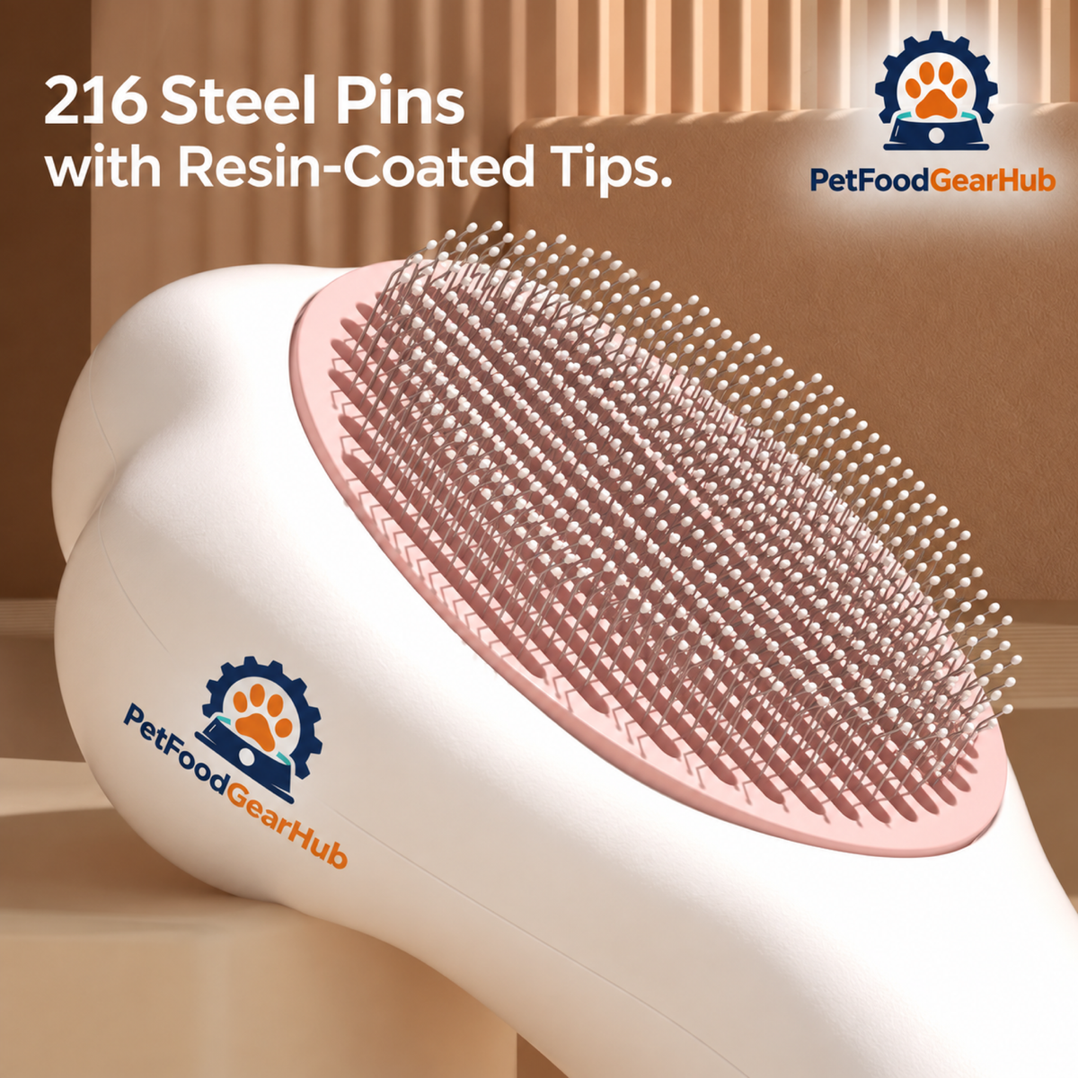 PetFoodGearHub 216 Steel Pins with Resin-Coated Tips