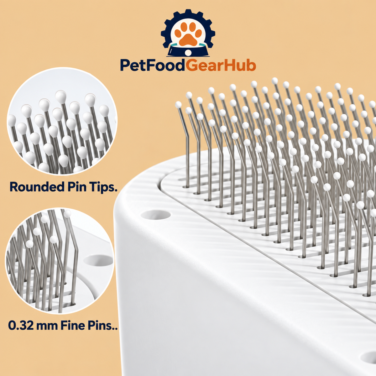 PetFoodGearHub pet grooming brushes product view
