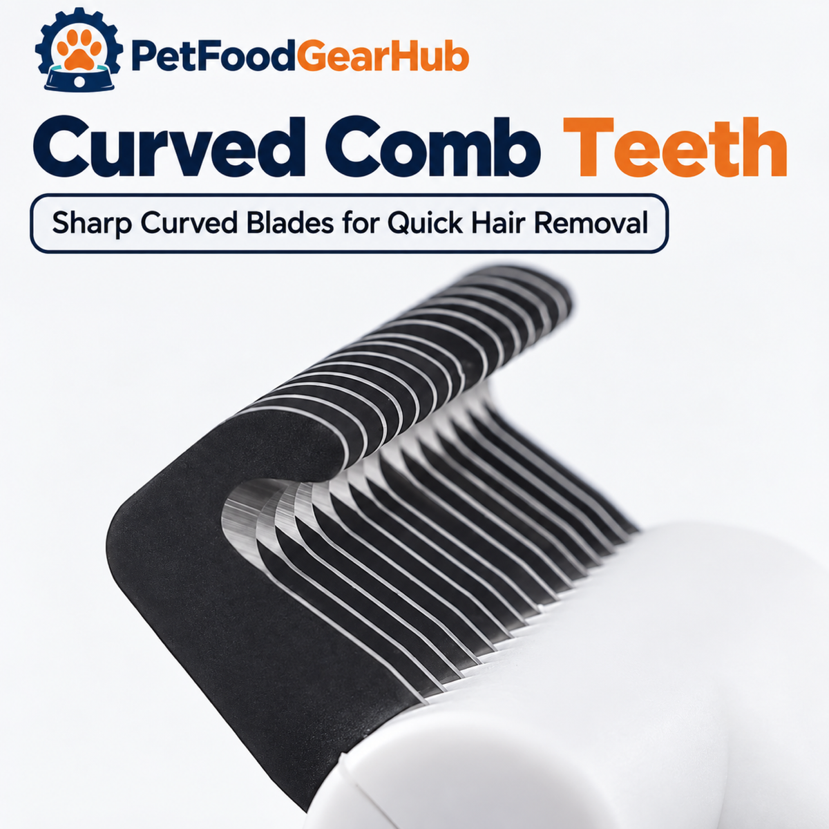 PetFoodGearHub Curved Comb Teeth