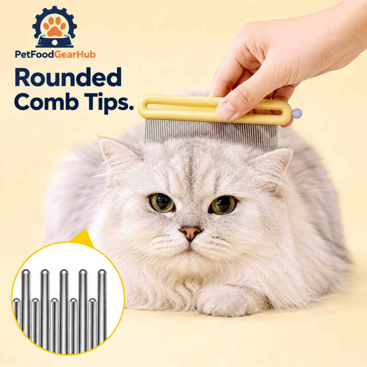 PetFoodGearHub Rounded Comb Tips