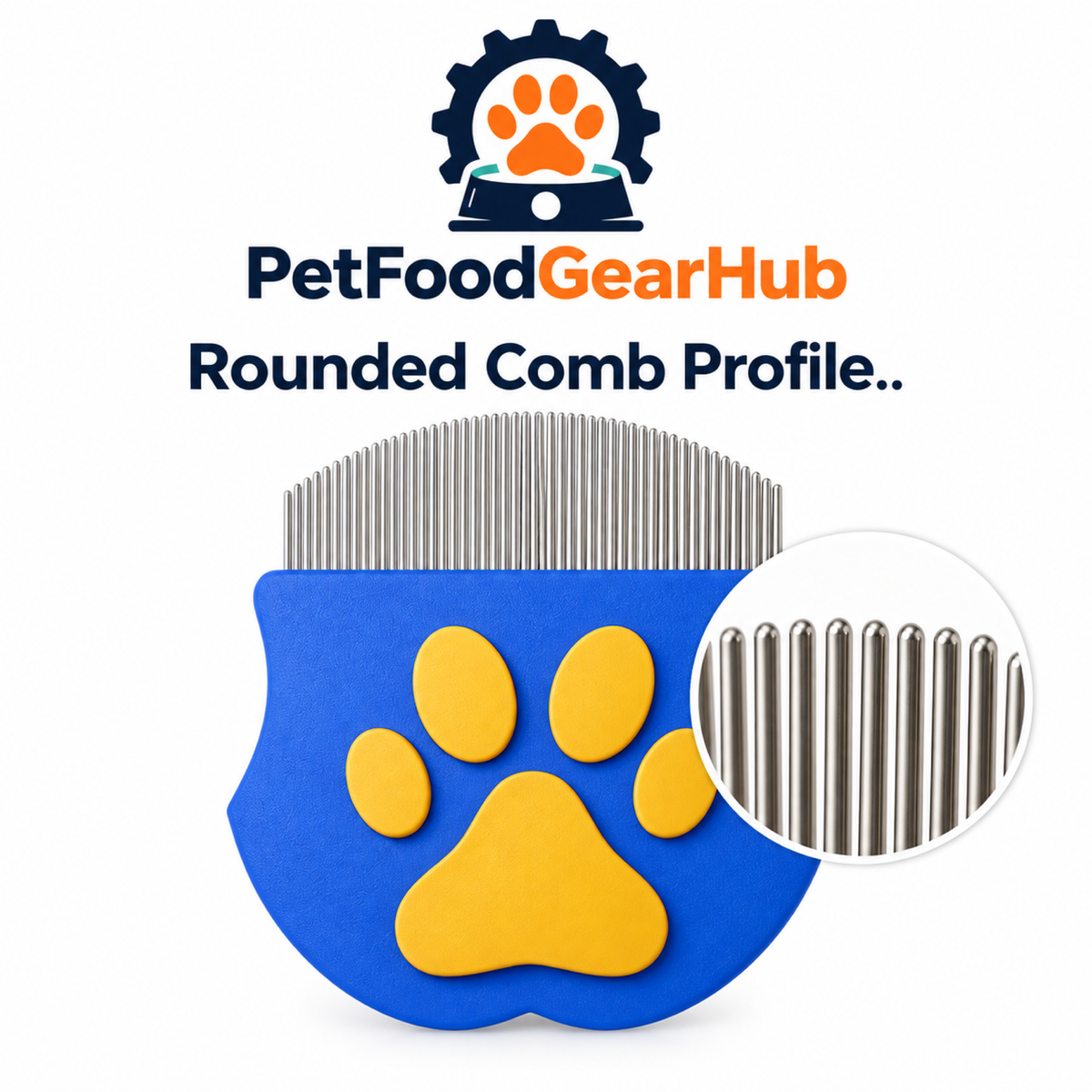 PetFoodGearHub pet grooming combs product view
