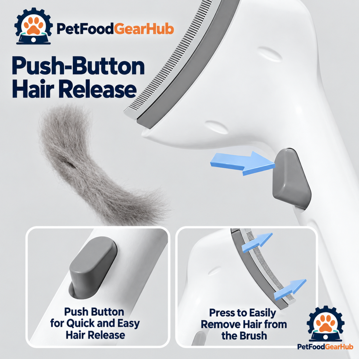 PetFoodGearHub pet grooming combs product view