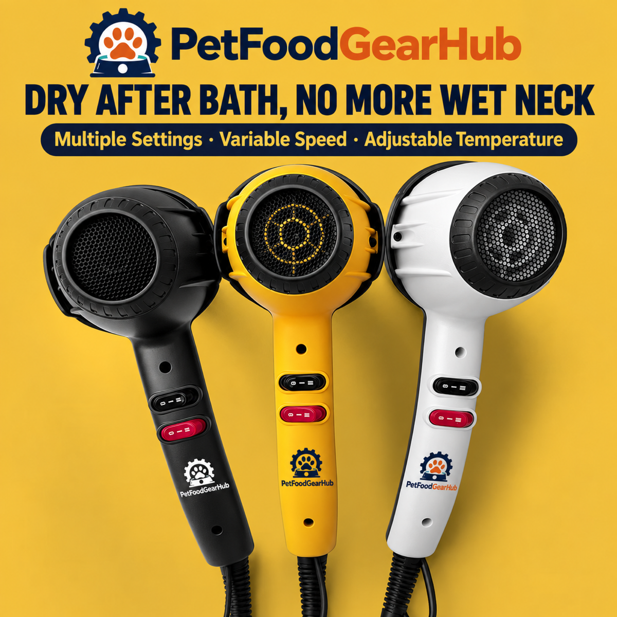 PetFoodGearHub pet grooming dryers product view