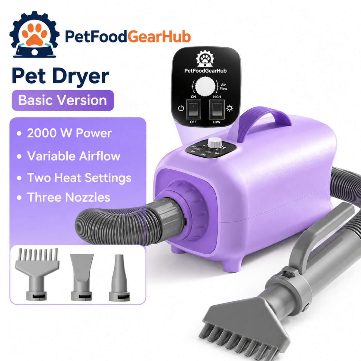 PetFoodGearHub pet grooming dryers product view