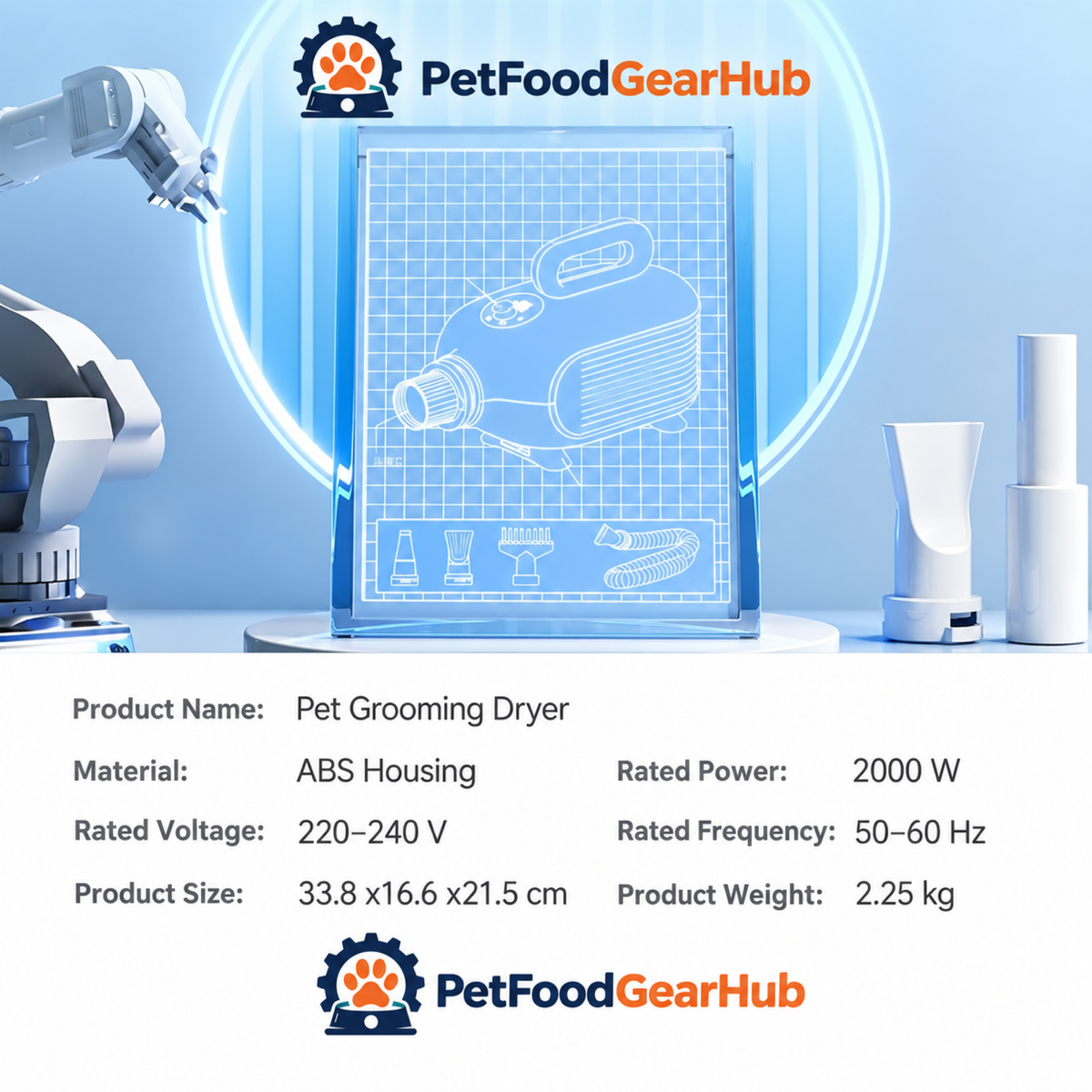 PetFoodGearHub pet grooming dryers product view