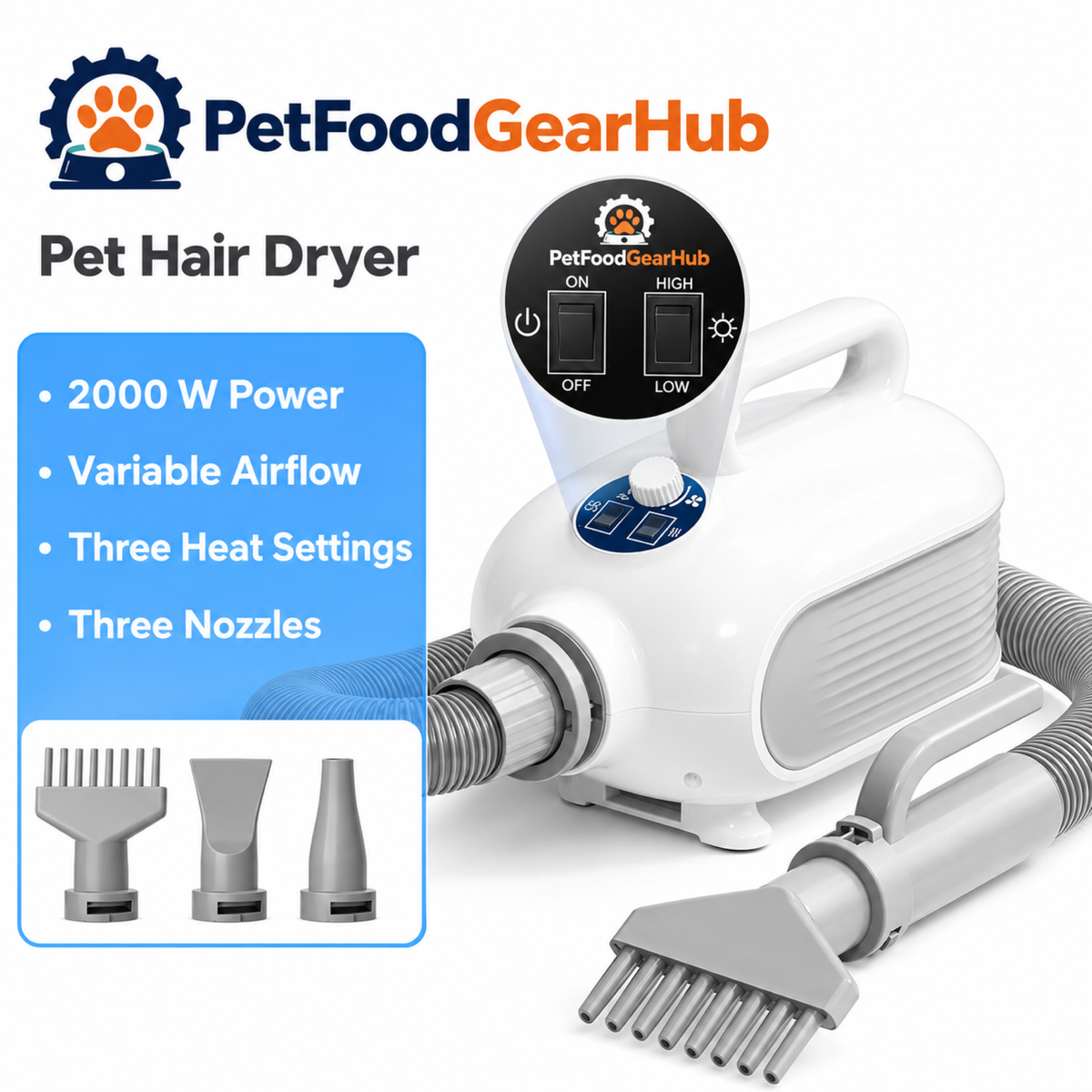 PetFoodGearHub pet grooming dryers product view