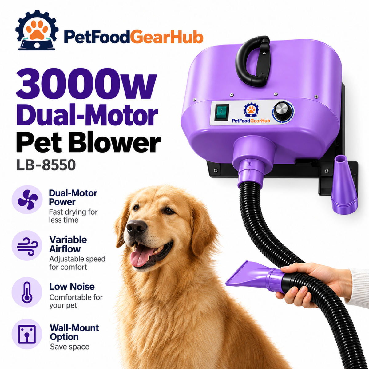 PetFoodGearHub pet grooming dryers product view