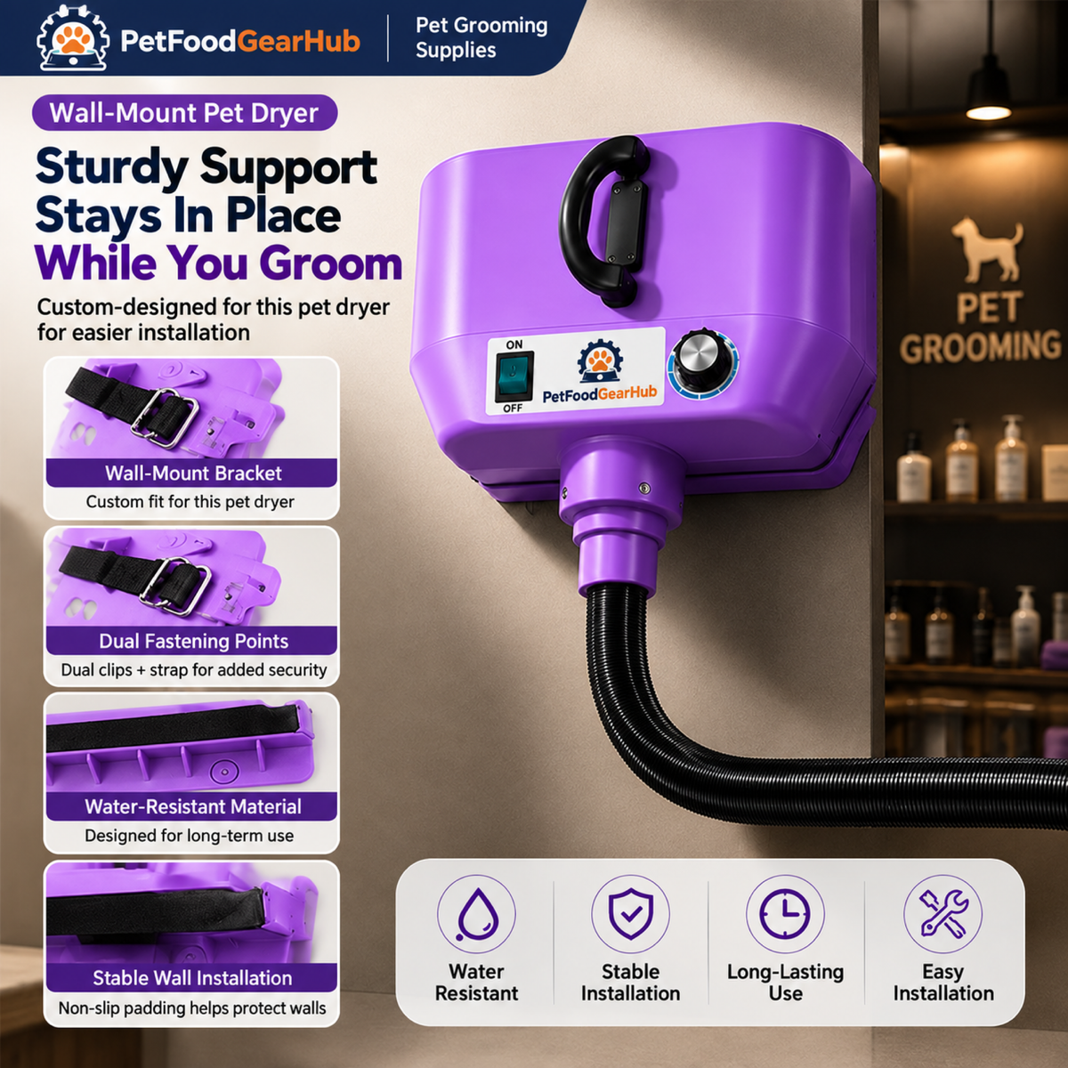PetFoodGearHub pet grooming dryers product view