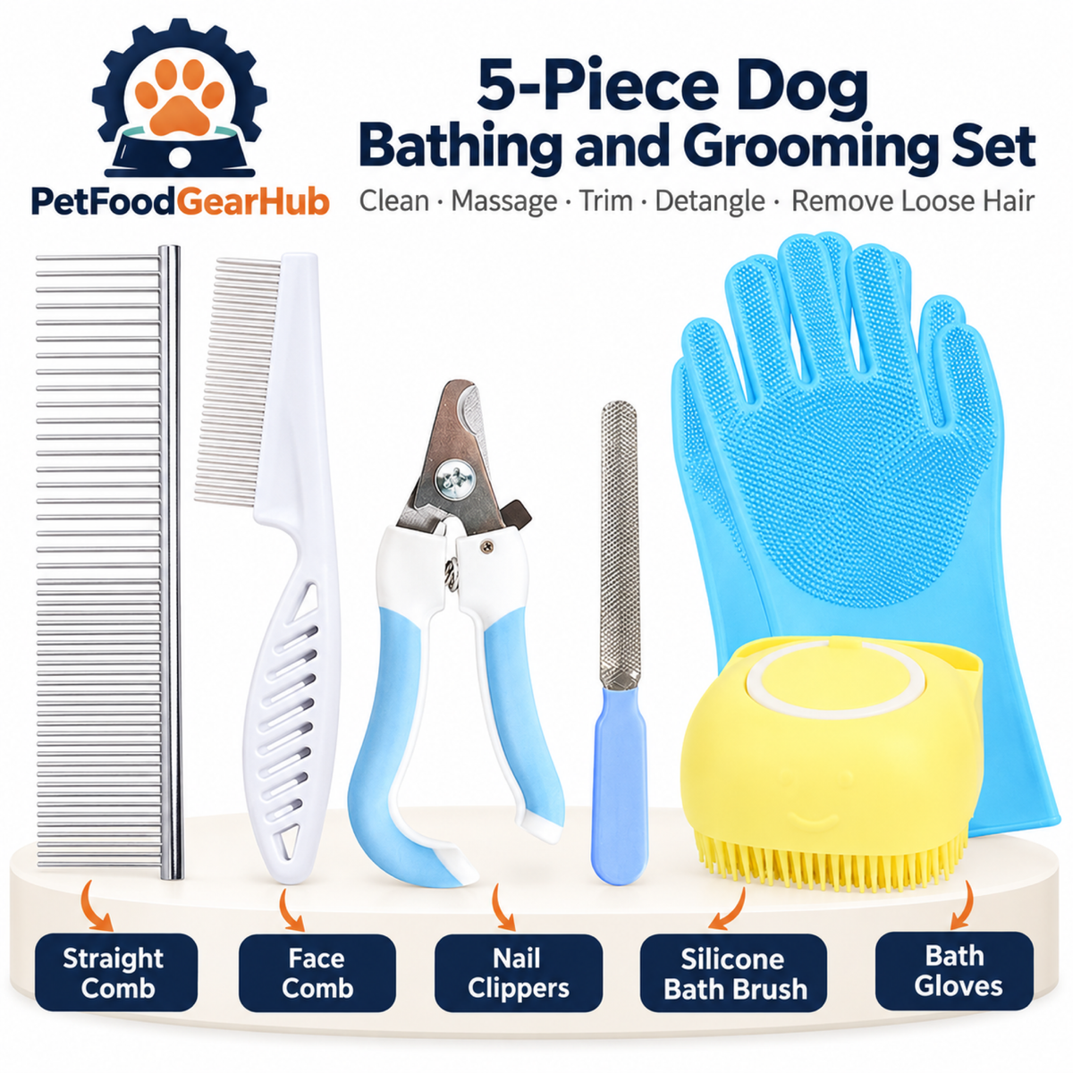 PetFoodGearHub pet grooming sets product view