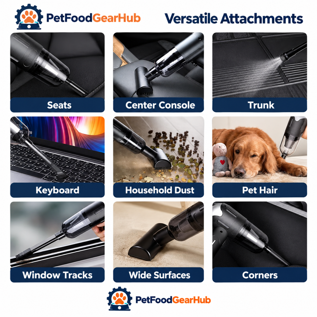 PetFoodGearHub Versatile Attachments