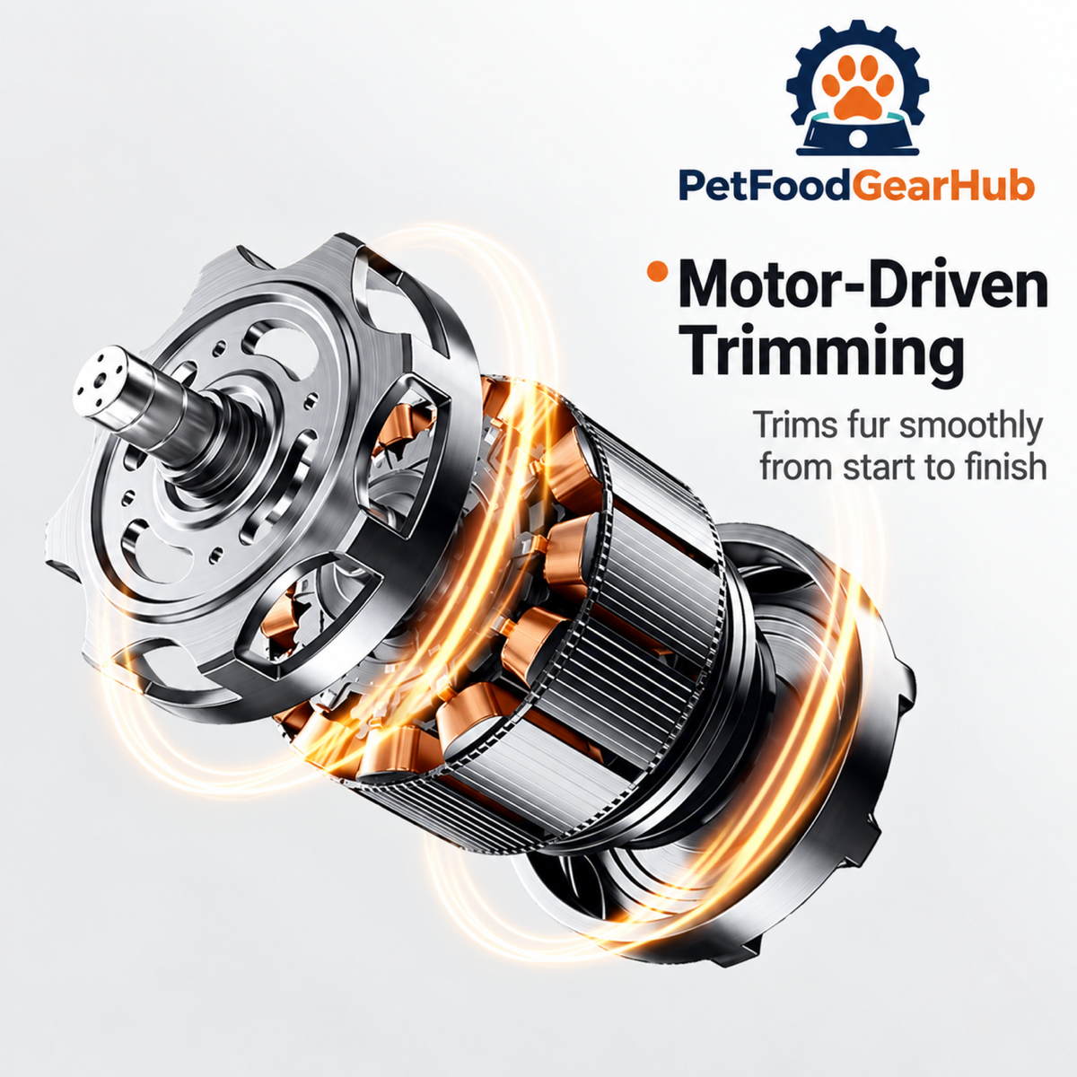 PetFoodGearHub Motor-Driven Trimming