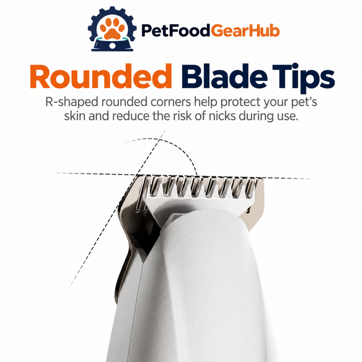 PetFoodGearHub pet hair clippers product view