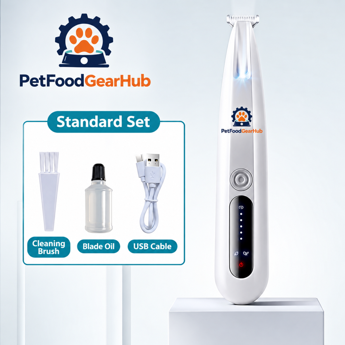 PetFoodGearHub pet hair clippers product view