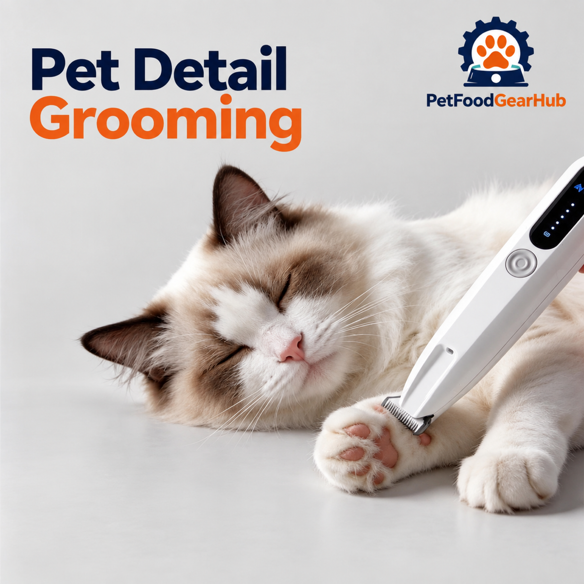 PetFoodGearHub pet hair clippers product view