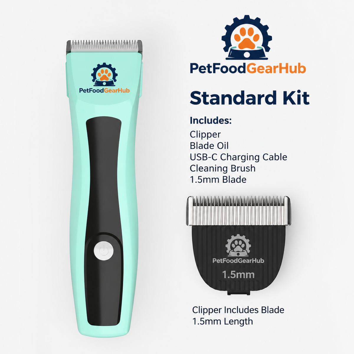 PetFoodGearHub pet hair clippers product view