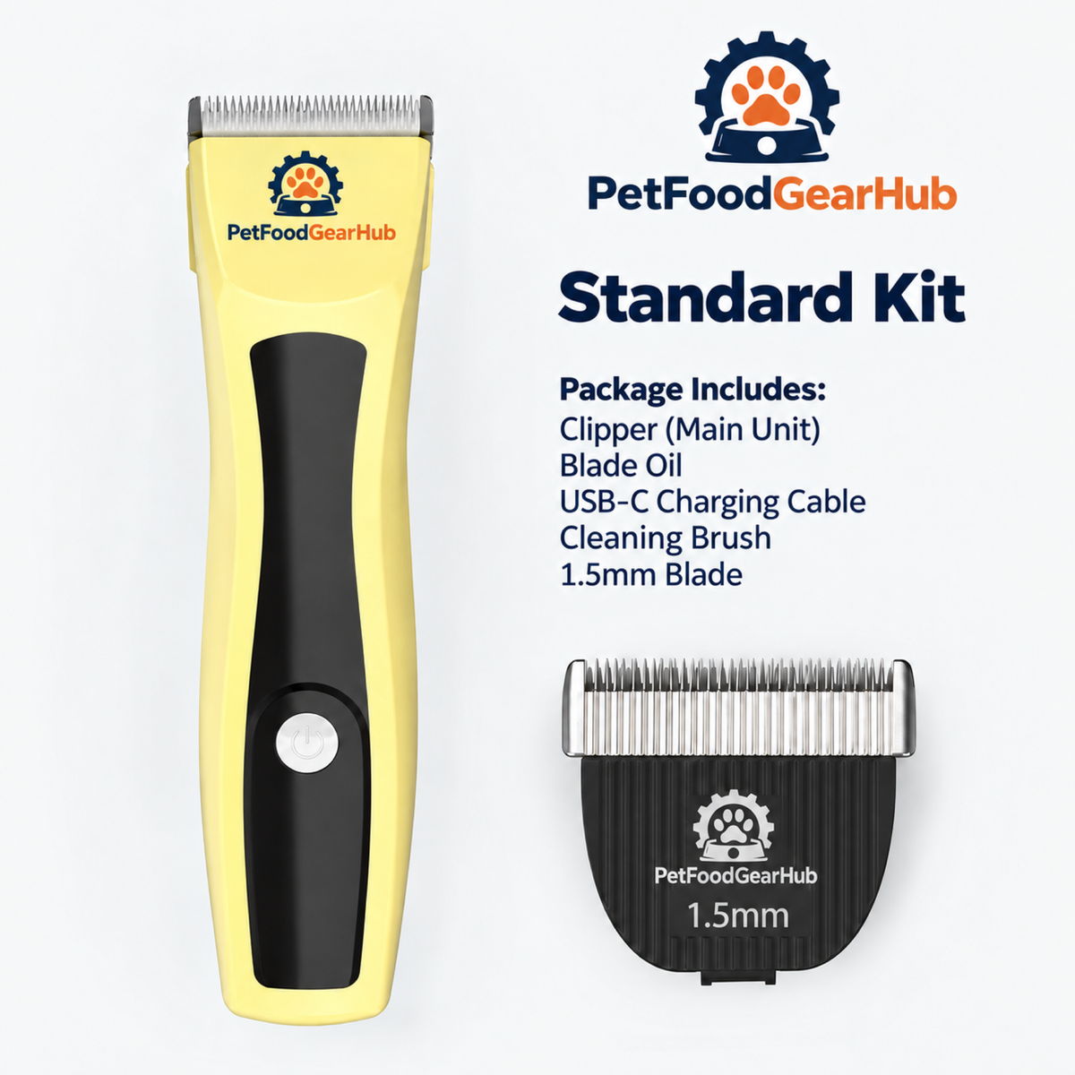 PetFoodGearHub pet hair clippers product view