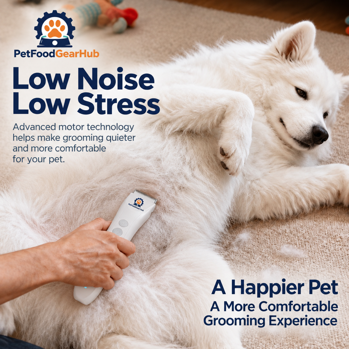 PetFoodGearHub pet hair clippers product view