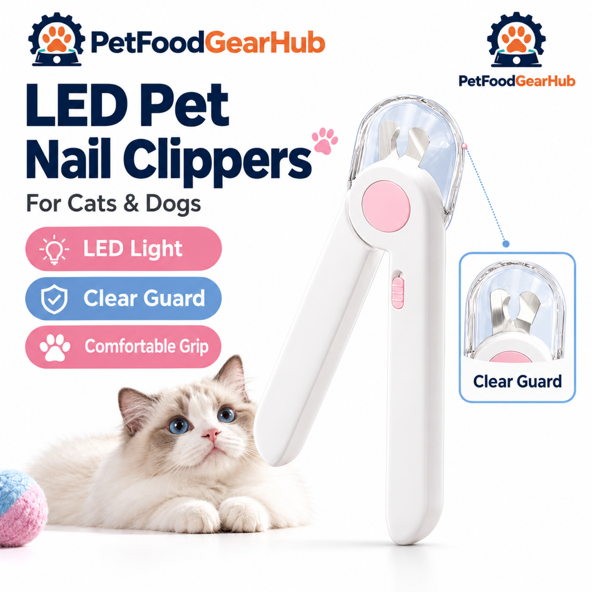 PetFoodGearHub pet nail clippers product view