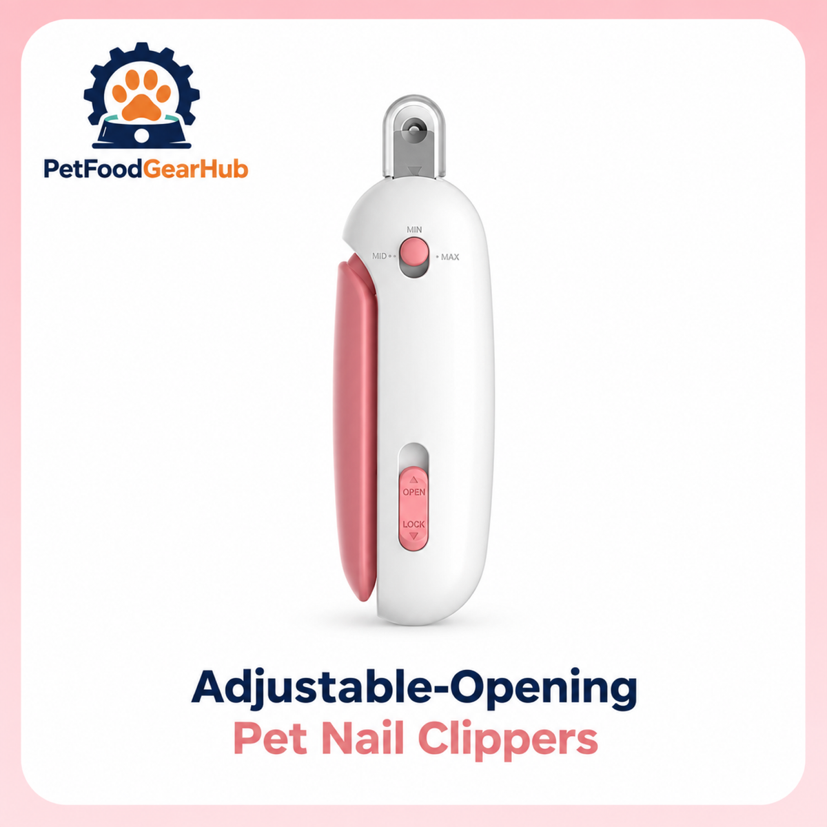 PetFoodGearHub pet nail clippers product view