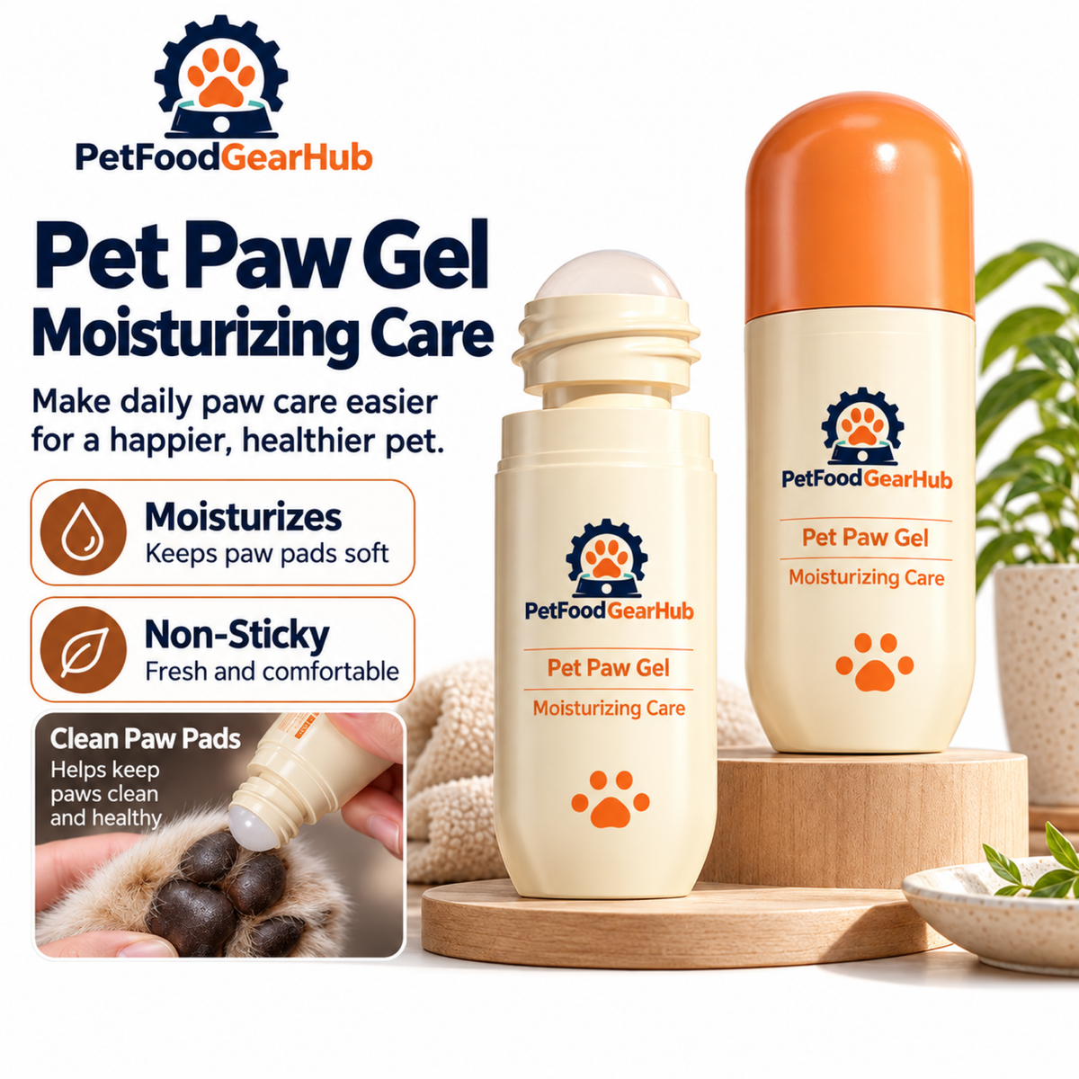 PetFoodGearHub pet paw care product view