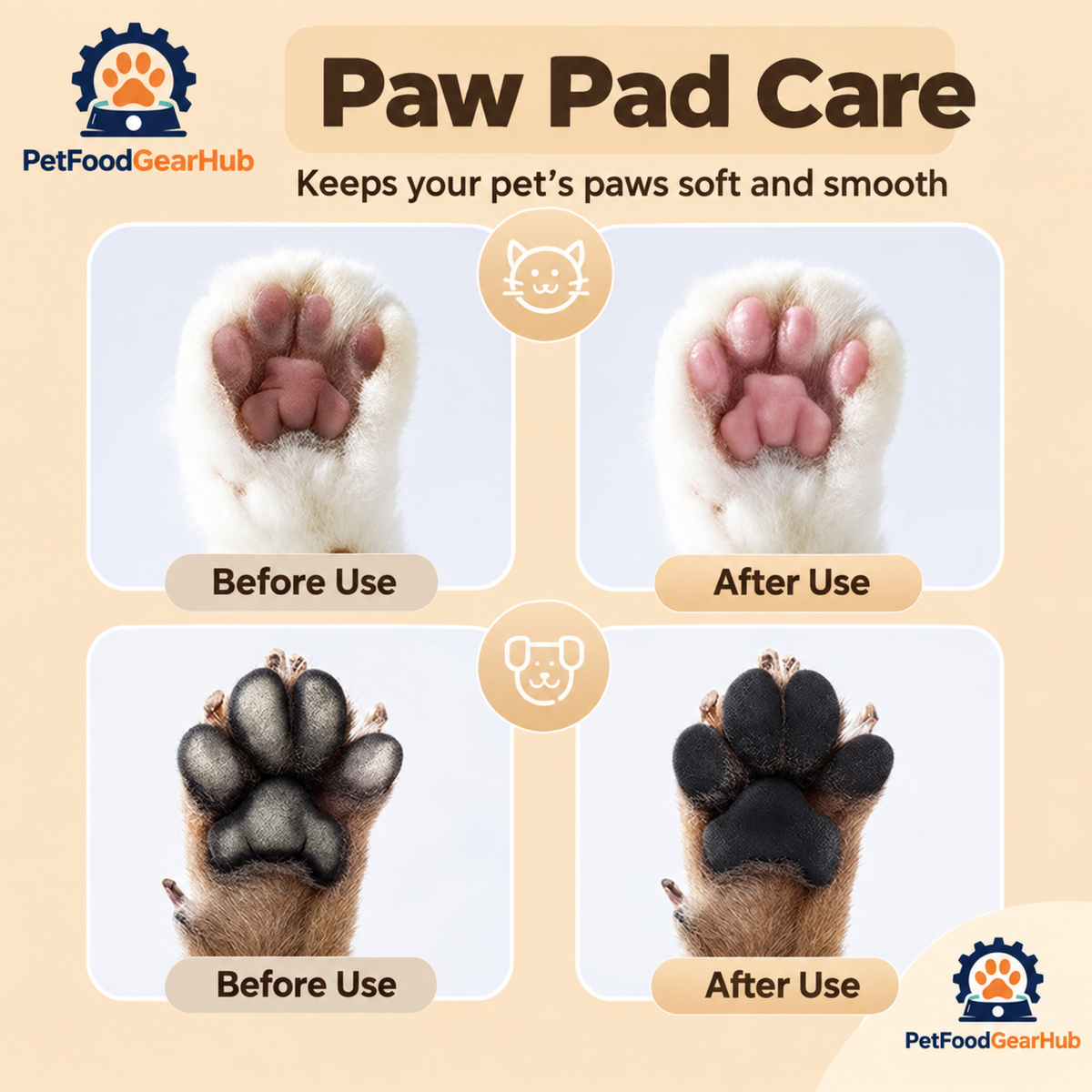 PetFoodGearHub pet paw care product view