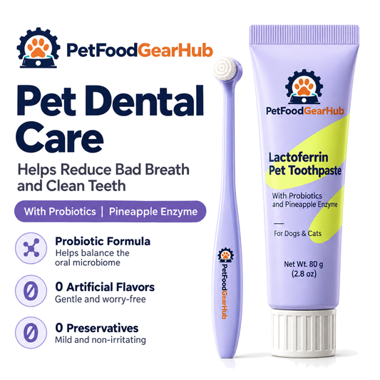 PetFoodGearHub pet toothpaste dental accessories