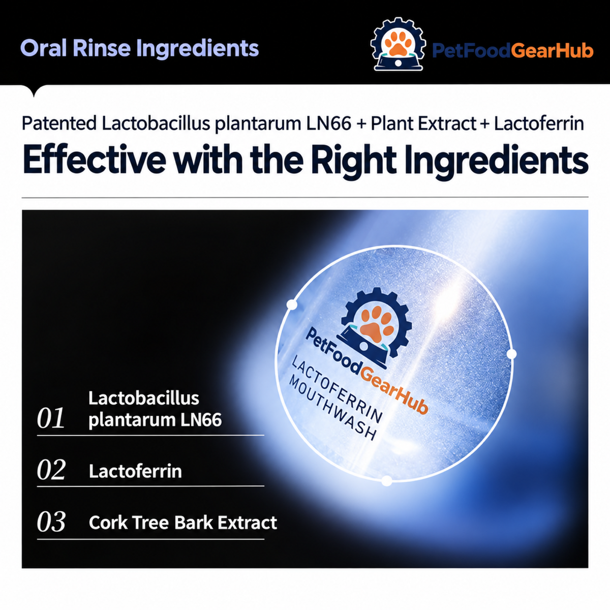 PetFoodGearHub pet toothpaste ingredient details