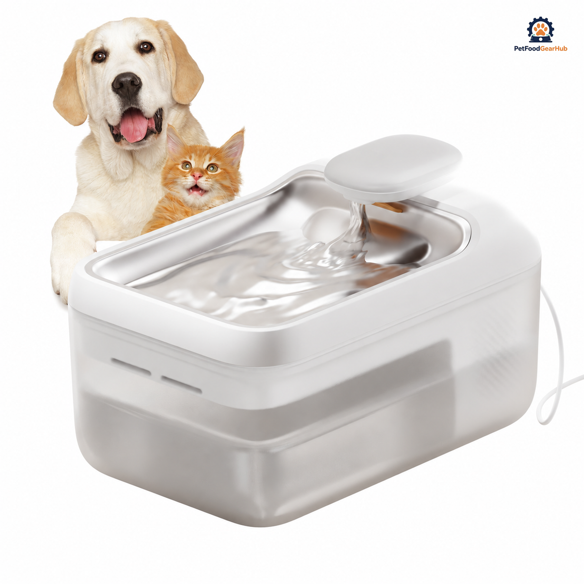 PetFoodGearHub S7 Lite Pet Water Fountain - product image 2