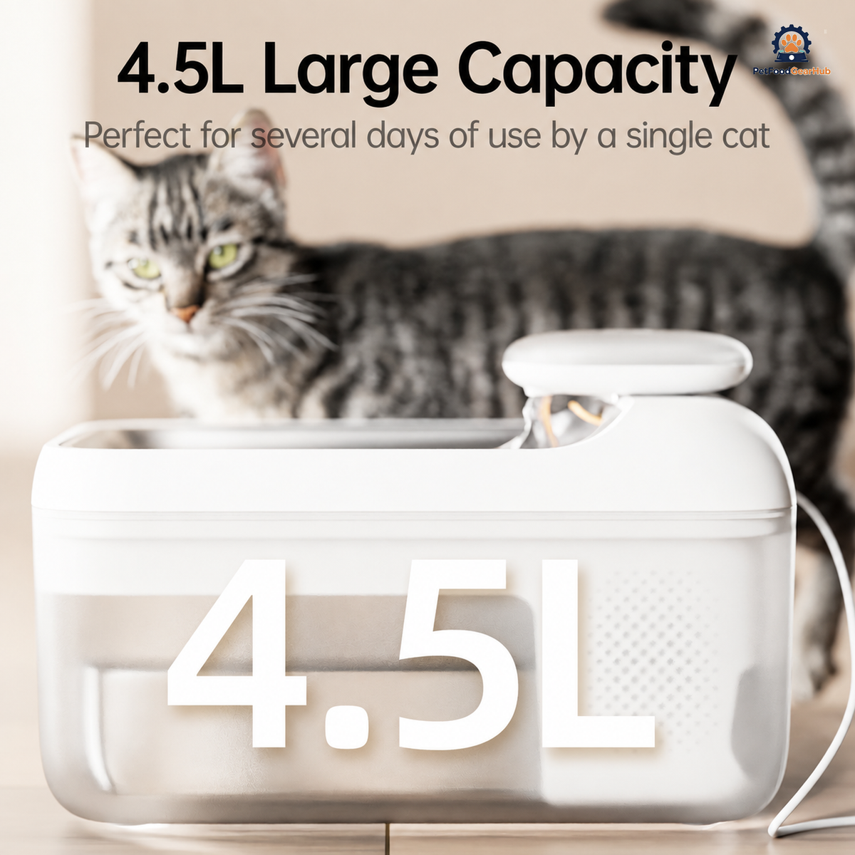 PetFoodGearHub S7 Lite Pet Water Fountain - product image 5
