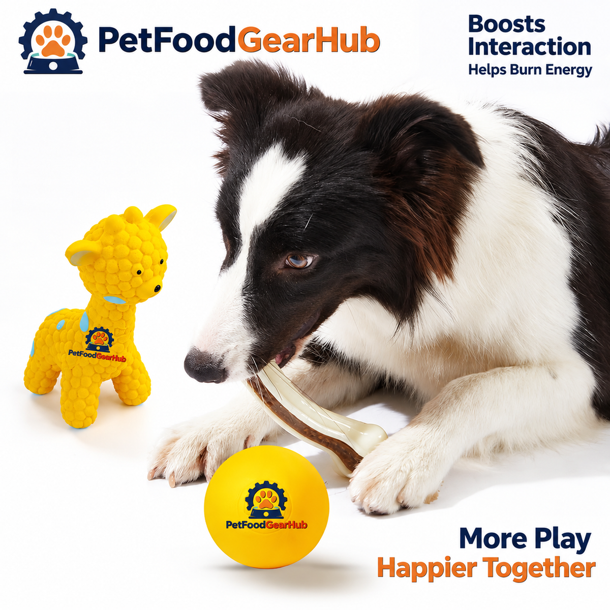 PetFoodGearHub small sports balls and dog toys