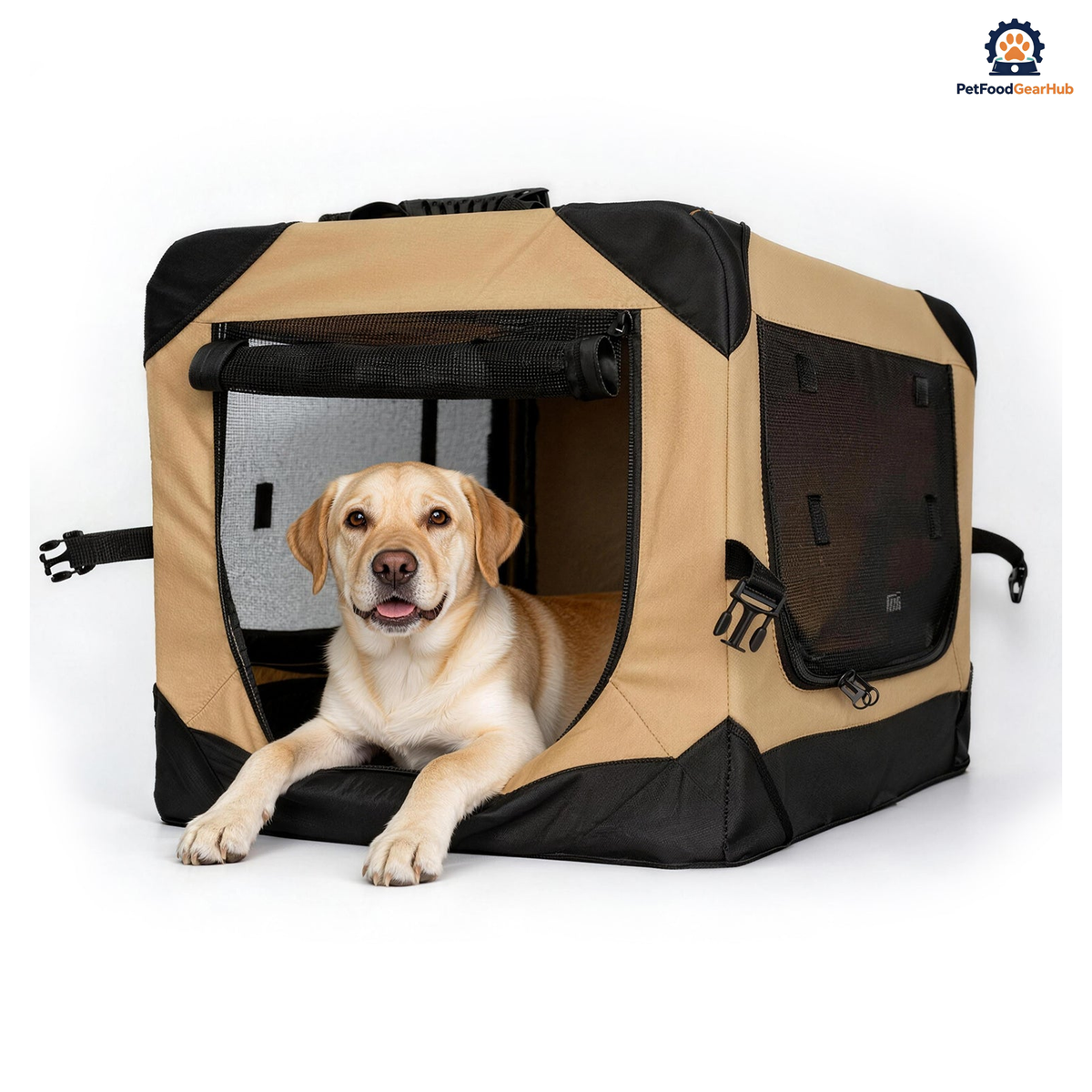 PetFoodGearHub Soft Collapsible Dog Crate - product image 1