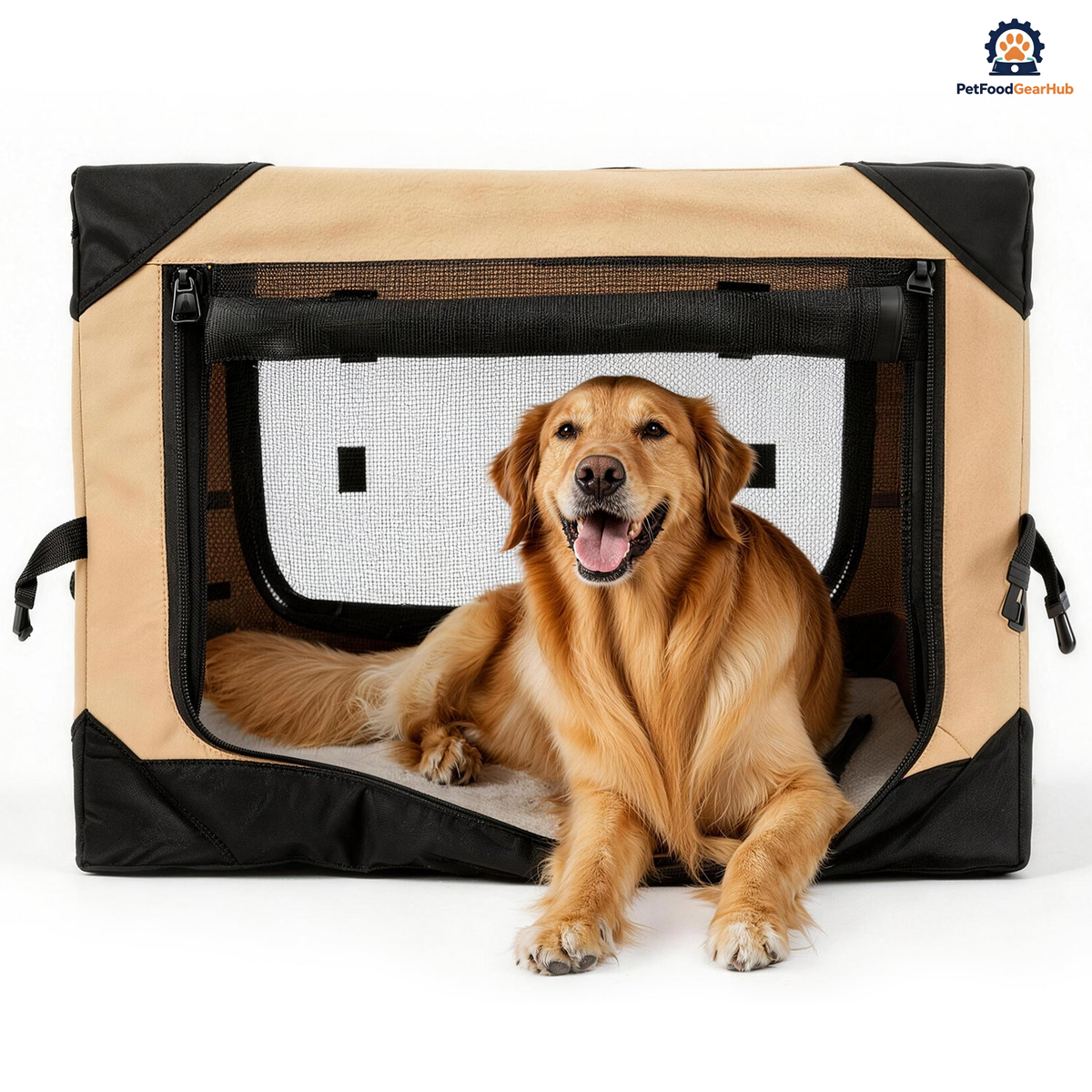PetFoodGearHub Soft Collapsible Dog Crate - product image 7