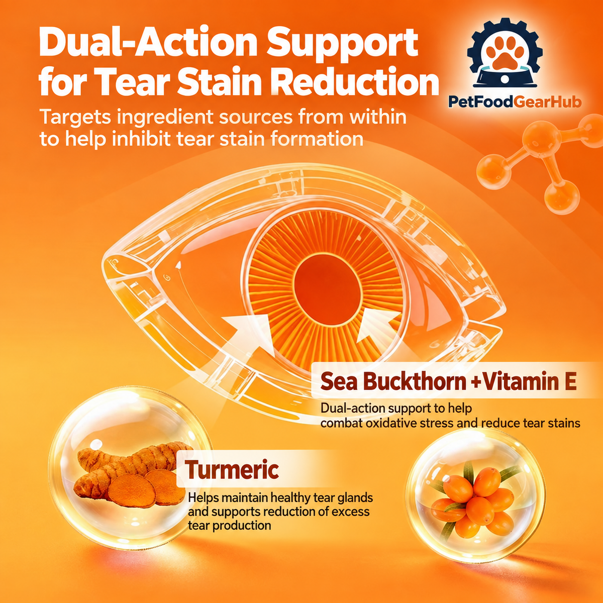 PetFoodGearHub tear stain serum and chewables