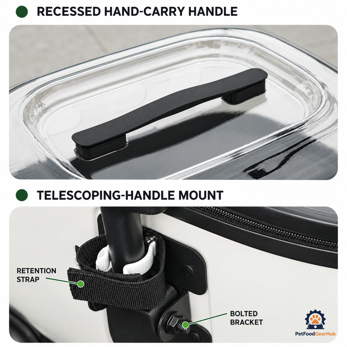 PetFoodGearHub Ventilated Pet Rolling Carrier - product view 42