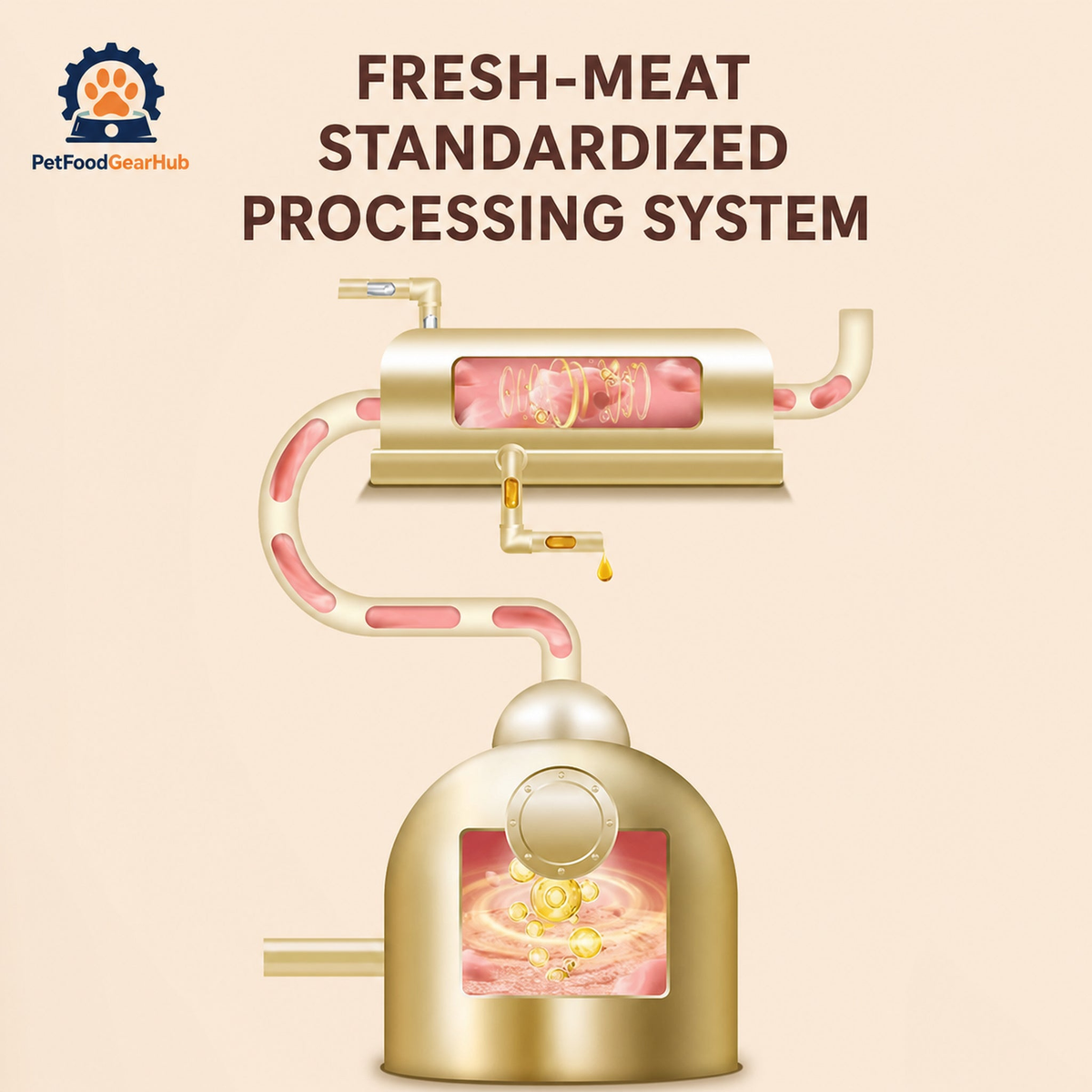 Fresh-meat standardized processing system