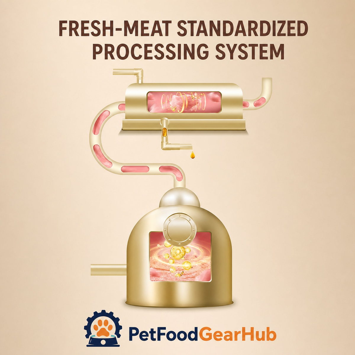 Fresh-meat standardized processing system