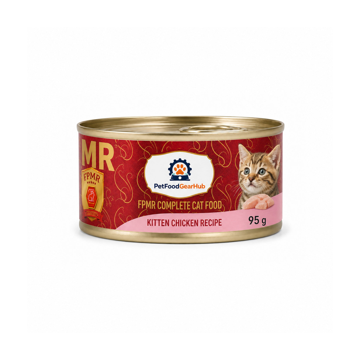 PetFoodGearHub FPMR kitten chicken recipe complete wet cat food, single can