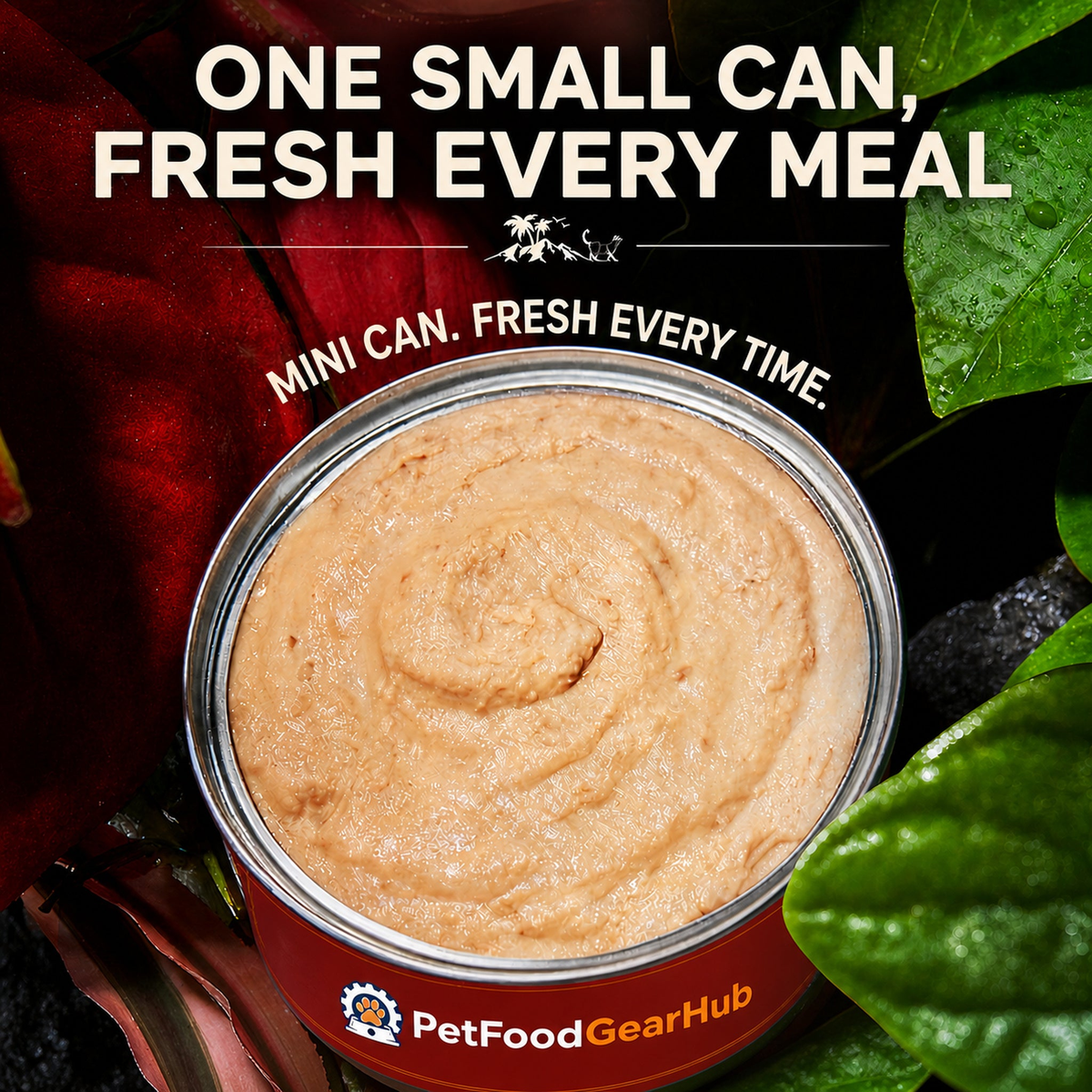 PetFoodGearHub FPMR mini can fresh meal texture