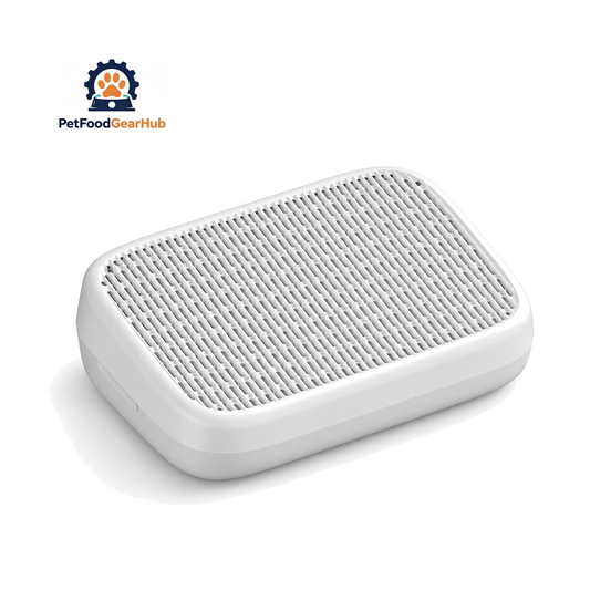 PetFoodGearHub CB01 Raised Litter-Trapping Step on a pure white background