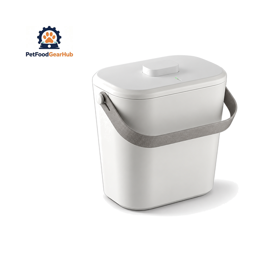 PetFoodGearHub PFGH S01 US 12 L Vacuum Pet Food Container on a pure white background