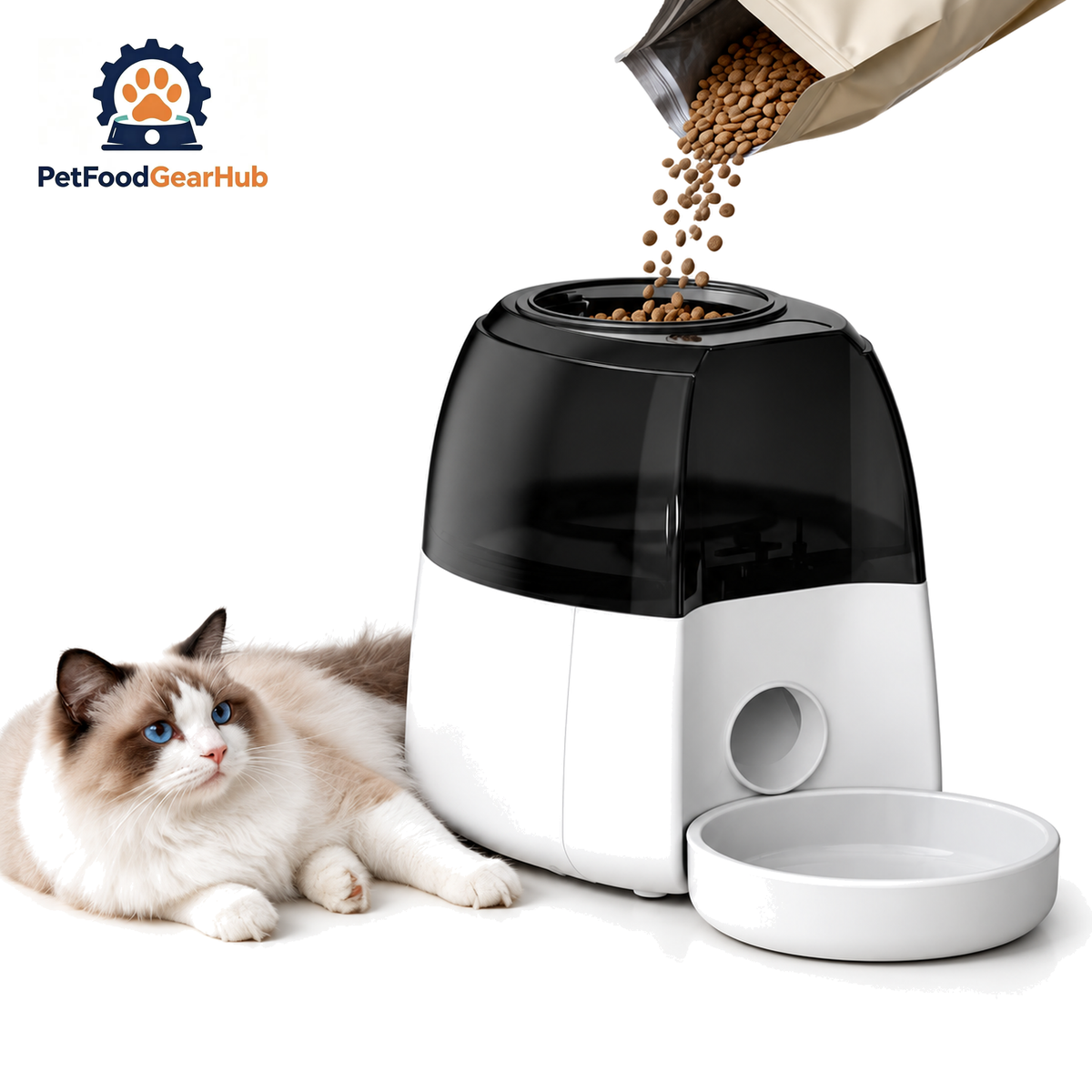 PetFoodGearHub 2.6–6 L Smart Automatic Pet Feeder — additional configuration