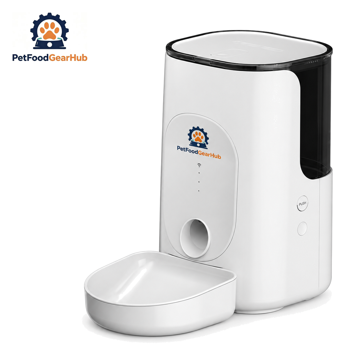 PetFoodGearHub 2.6–6 L Smart Automatic Pet Feeder — 5GDual-BandApp VersionCordlessSmart Feeder4L