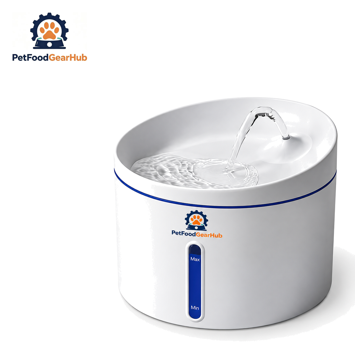 PetFoodGearHub PFGH D03 US 1 L Pet Water Fountain — 3.2 L Faucet-Style Fountain